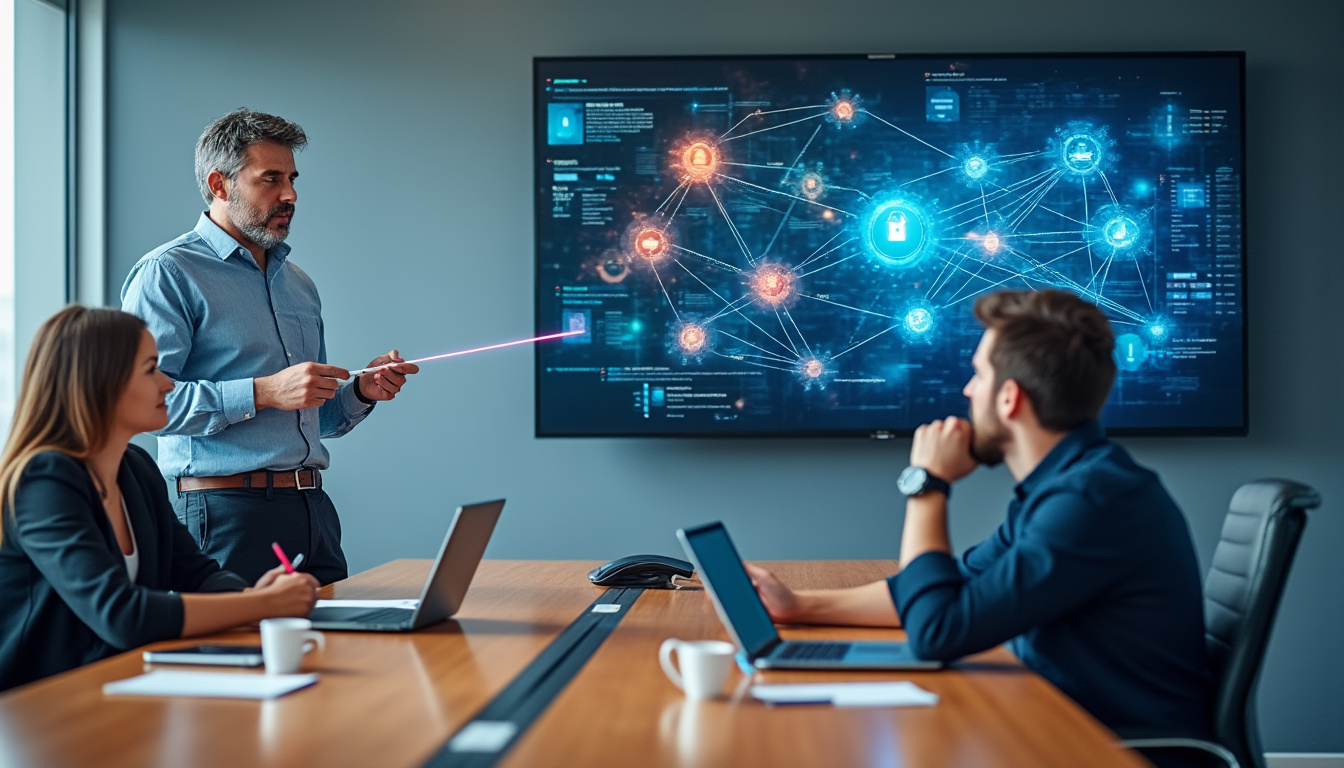 Découvrez des stratégies efficaces pour créer des présentations de cybersécurité attrayantes qui trouvent un écho auprès de votre public. Apprenez à transmettre des informations complexes d'une manière compréhensible et percutante, en veillant à ce que votre message soit mémorable et influent.