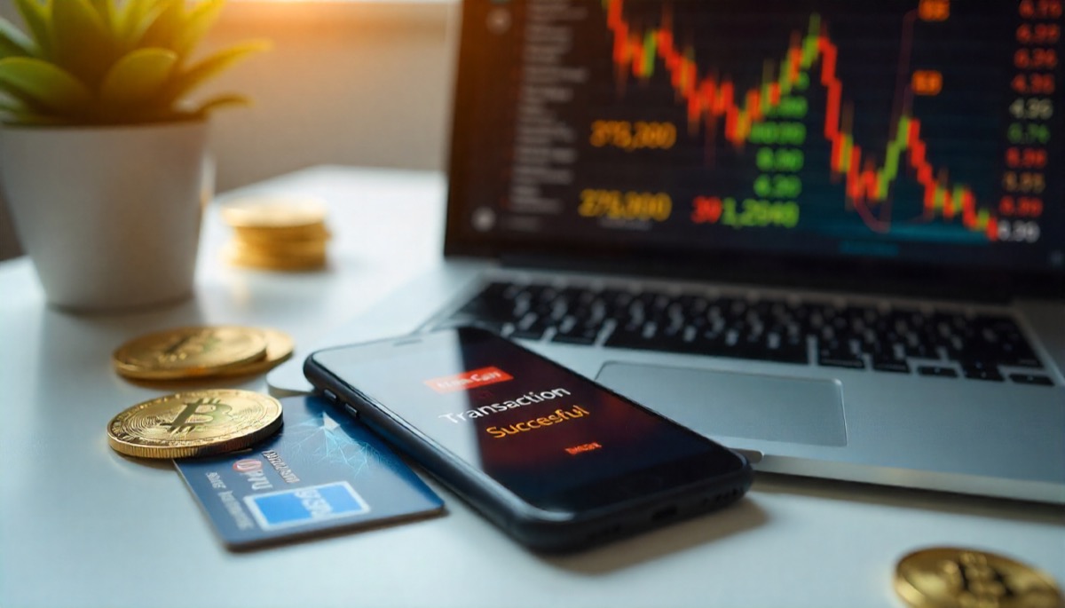 Transfer from Visa and MasterCard to Bitcoin (BTC)