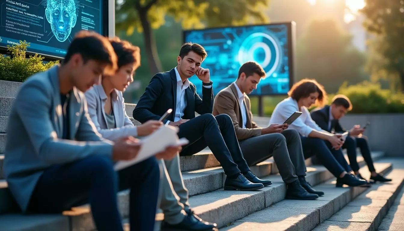 explore the challenges stanford graduates face securing jobs amid the rising influence of ai disruption in the job market.