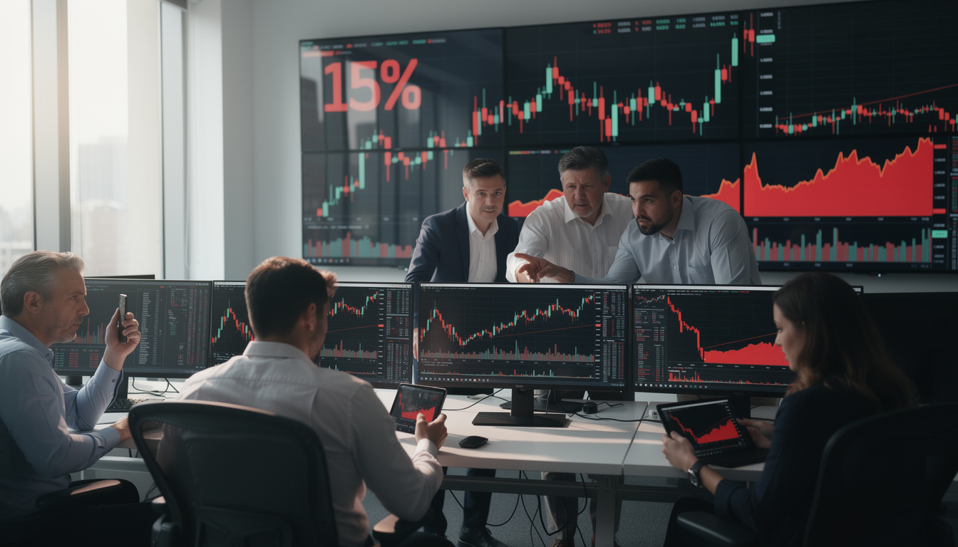 Le bitcoin chute de 15%, passant sous la barre des $61 000, dans un contexte de liquidation croissante et de scepticisme grandissant sur le marché des crypto-monnaies.