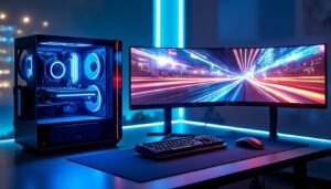 discover ultra-smooth performance with nvidia's dlss 4.5 multi frame generation technology, boosting your refresh rate for an unparalleled gaming experience.