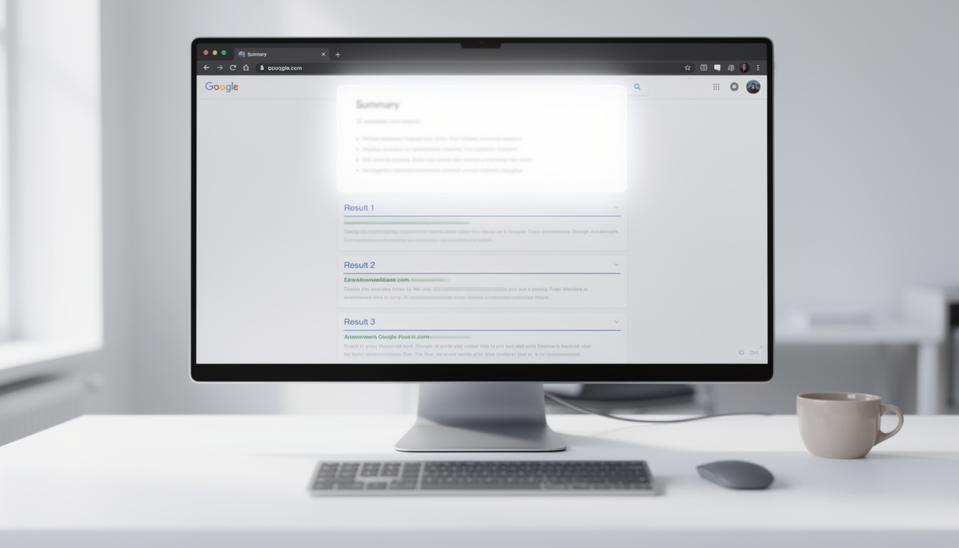 descubra cómo la búsqueda de google revoluciona los resultados integrando resúmenes generados por la inteligencia artificial para una recuperación de la información más rápida y precisa.