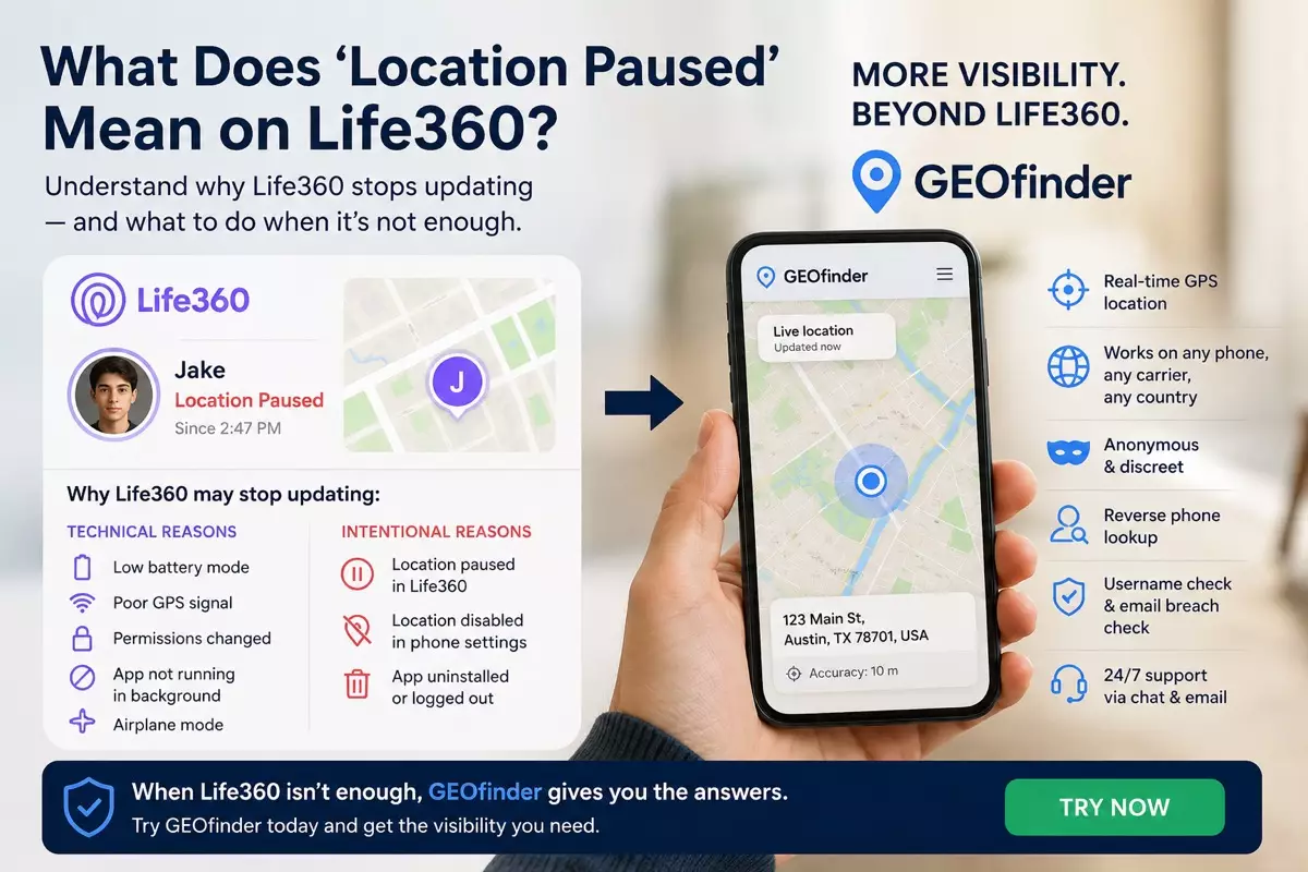 Life360 and Location Sharing: Understanding What 'Location Paused' Means in Everyday Use
