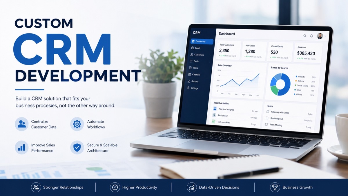 Custom CRM Development: How to Build a CRM That Fits Your Business