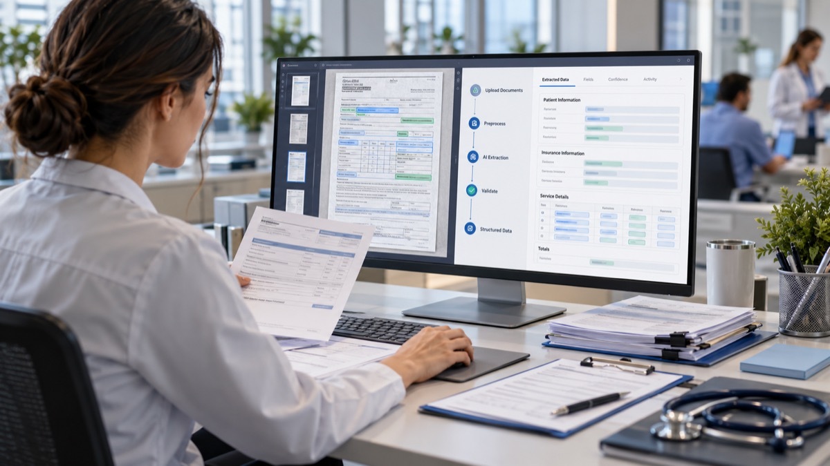 AI-Powered Healthcare Solutions for Document Data Extraction